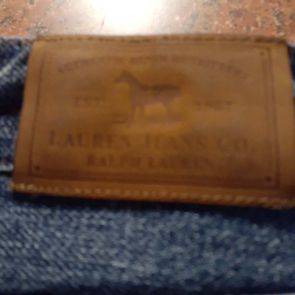 Vintage lauren Jean's  ladies size 8 - Picture 2 of 6